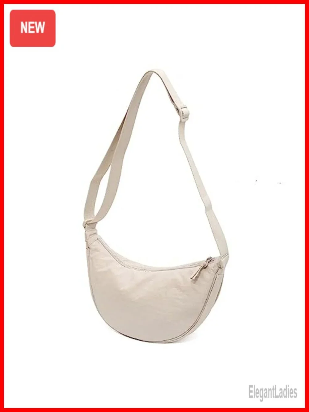 Women's Nylon Crossbody Hobo Sling Bag Lightweight Shoulder Purse